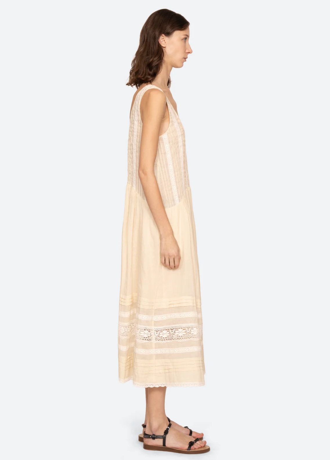 Pippa Midikleid CREAM