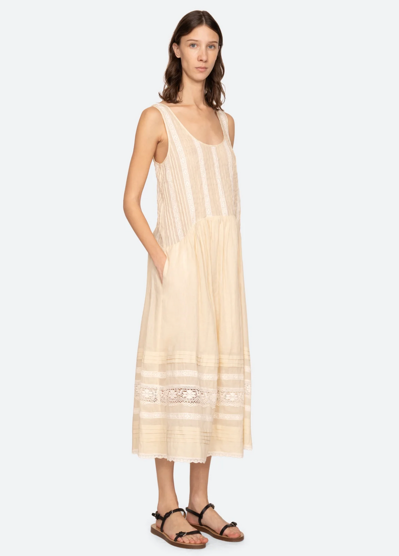 Pippa Solid Midi Dress