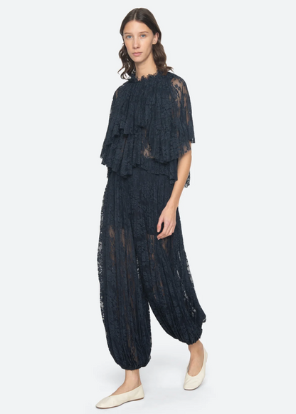 Sharleen Lace Pants NAVY