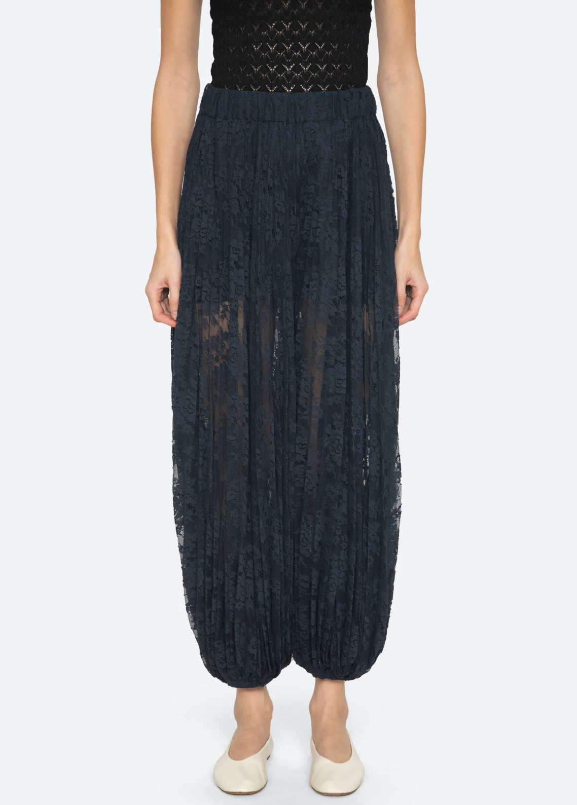 Sharleen Spitzenhose NAVY