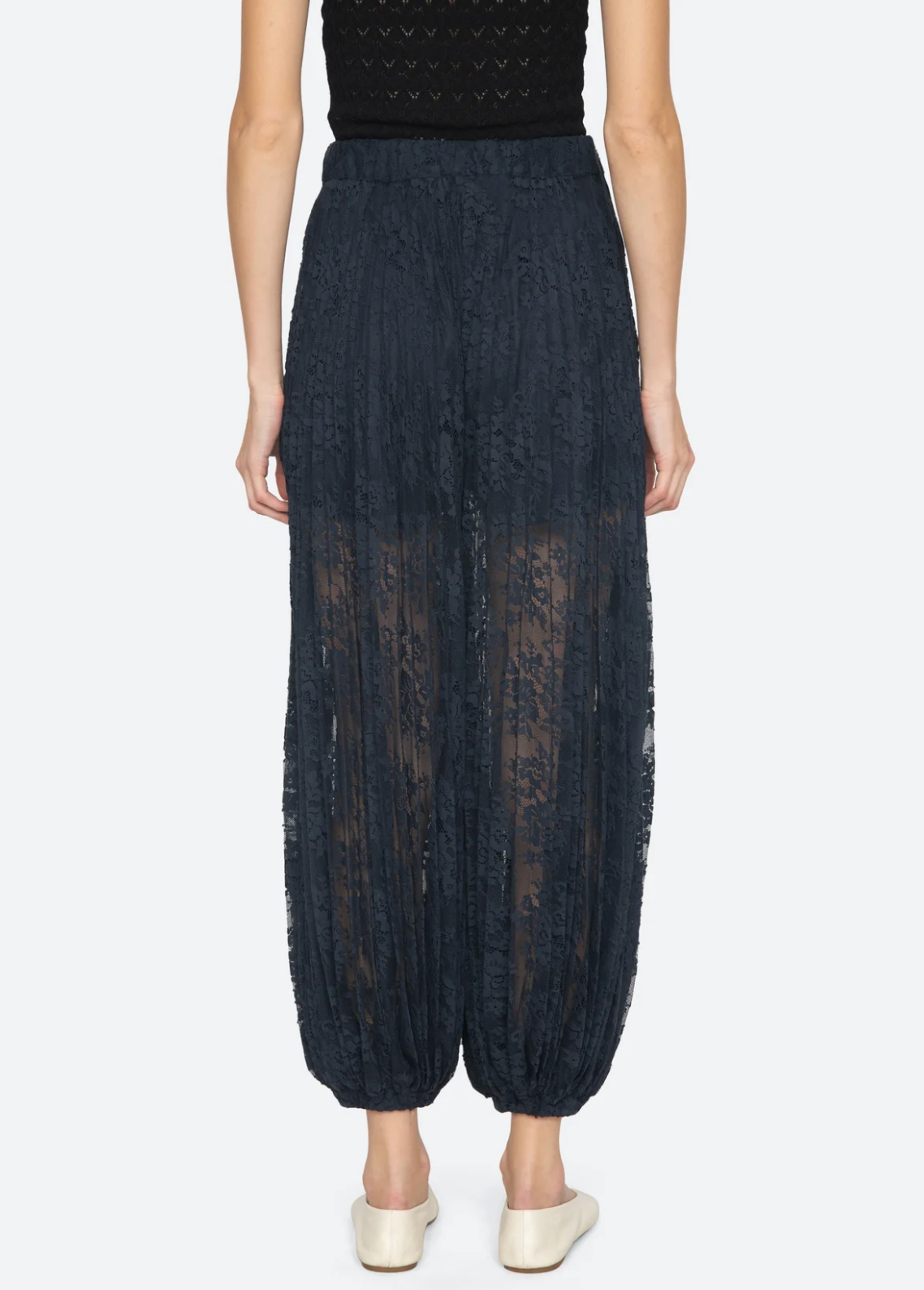Sharleen Lace Pants NAVY