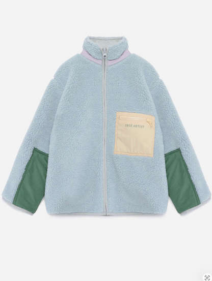 Veste réversible n°3 Gris ciel
