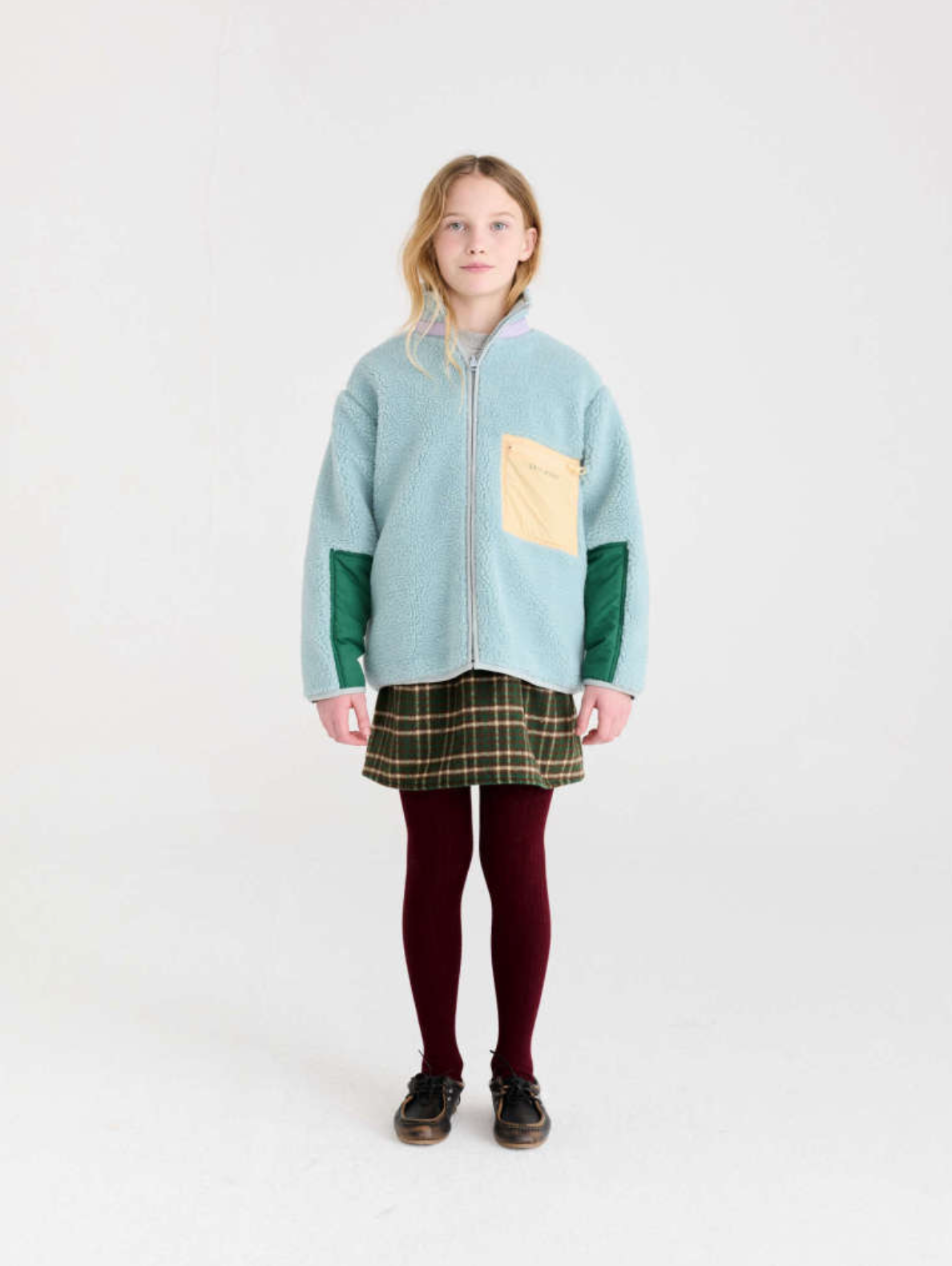 Veste réversible n°3 Gris ciel