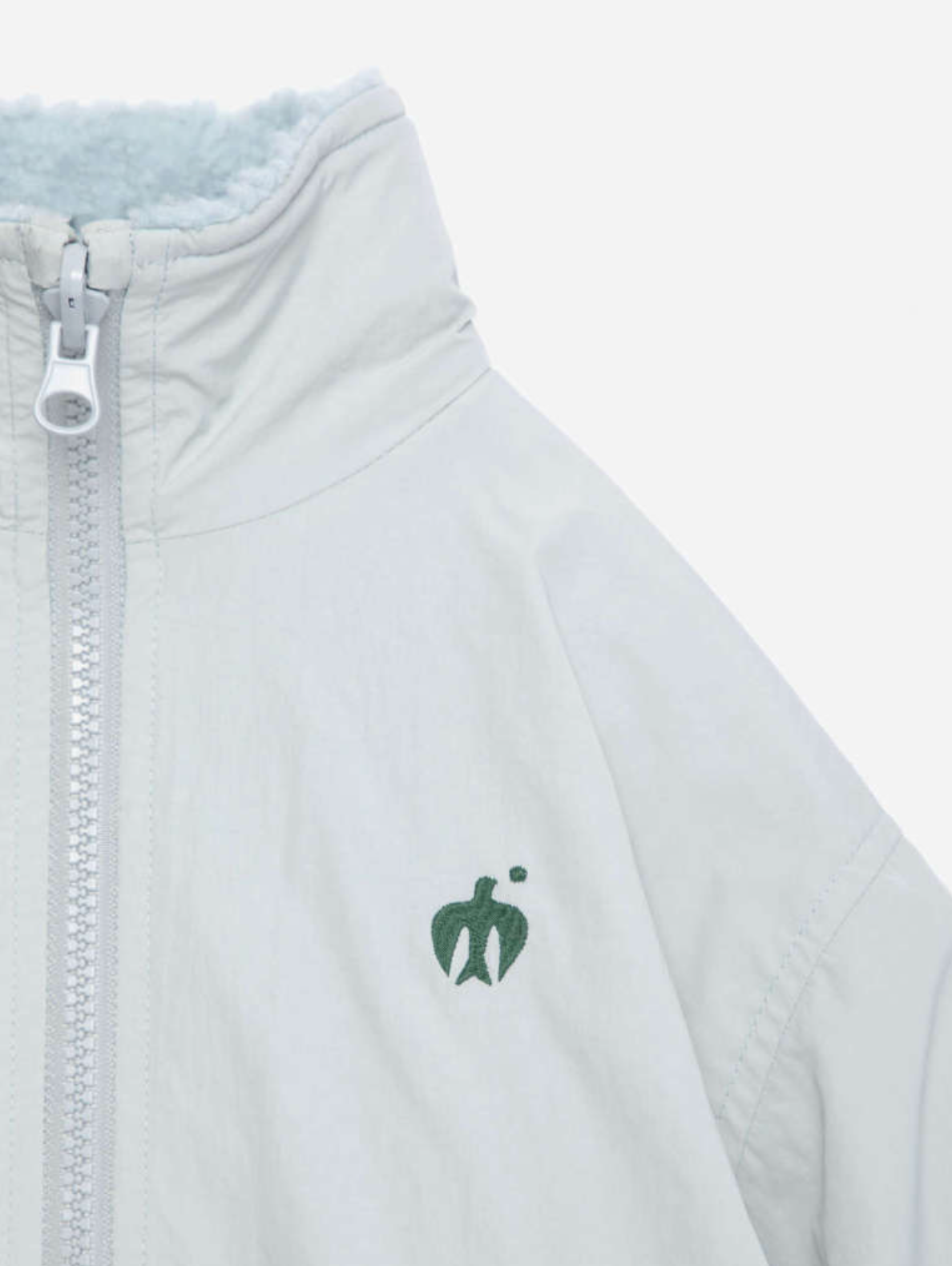 Veste réversible n°3 Gris ciel