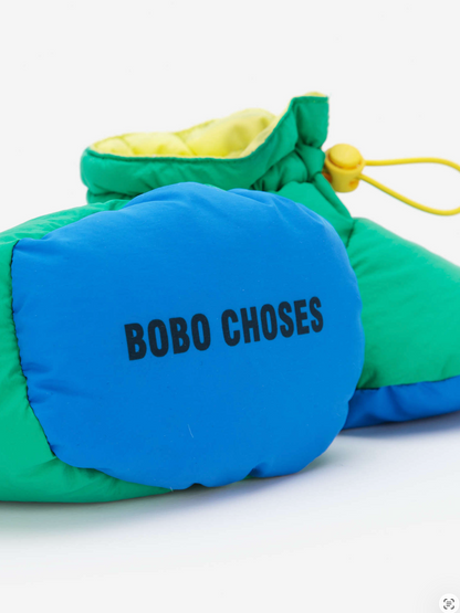 Padded Baby Booties GREEN