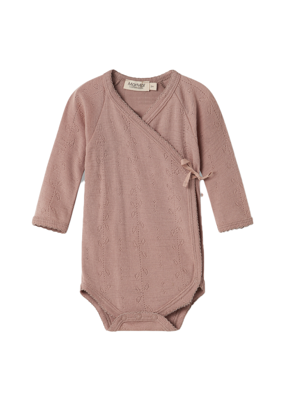 Body kopertowe z wełny merino Belita Pointelle MarMar Copenhagen BEBE Concept 