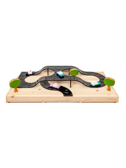 Klocki magnetyczne drogi Ramps &amp; Intersections Pack Connetix BEBE Concept 