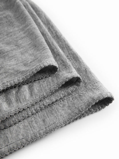 Kocyk niemowlęcy z wełny merino Alida Pointelle MarMar Copenhagen BEBE Concept 