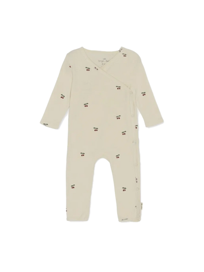 kopertowa piżamka z organicznej bawełny Newborn Onesie Konges Slojd BEBE Concept 