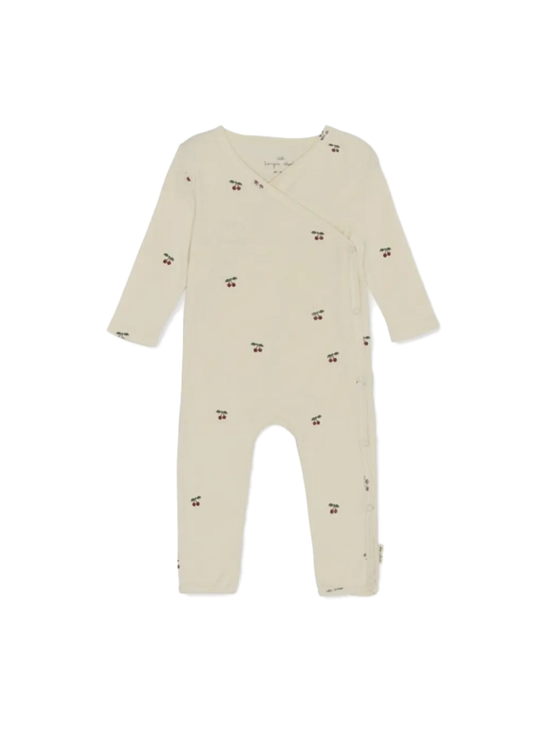kopertowa piżamka z organicznej bawełny Newborn Onesie Konges Slojd BEBE Concept 