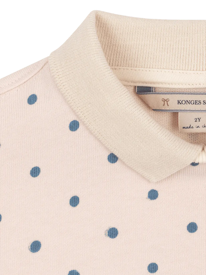 Koszulka polo z długim rękawem Spotty GOTS Konges Slojd BEBE Concept 