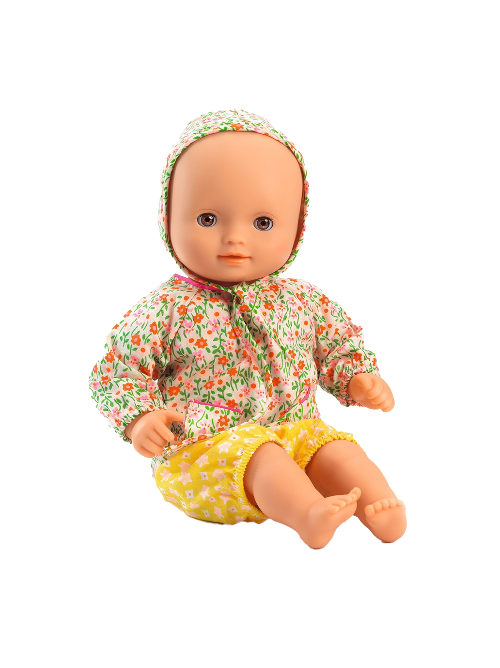 Lalka z ruchomymi powiekami Baby Pomea Djeco BEBE Concept 