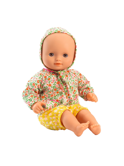 Lalka z ruchomymi powiekami Baby Pomea Djeco BEBE Concept 