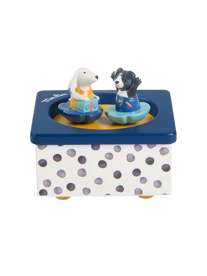 Drewniana pozytywka magnetyczna Moulin Roty BEBE Concept 