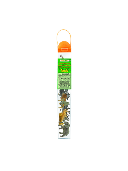 Tuba z mini figurkami montessori Safari Ltd BEBE Concept 