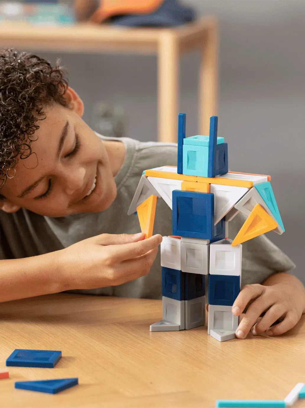 Klocki magnetyczne dla zaawansowanych PRO Constructor Set Connetix BEBE Concept 