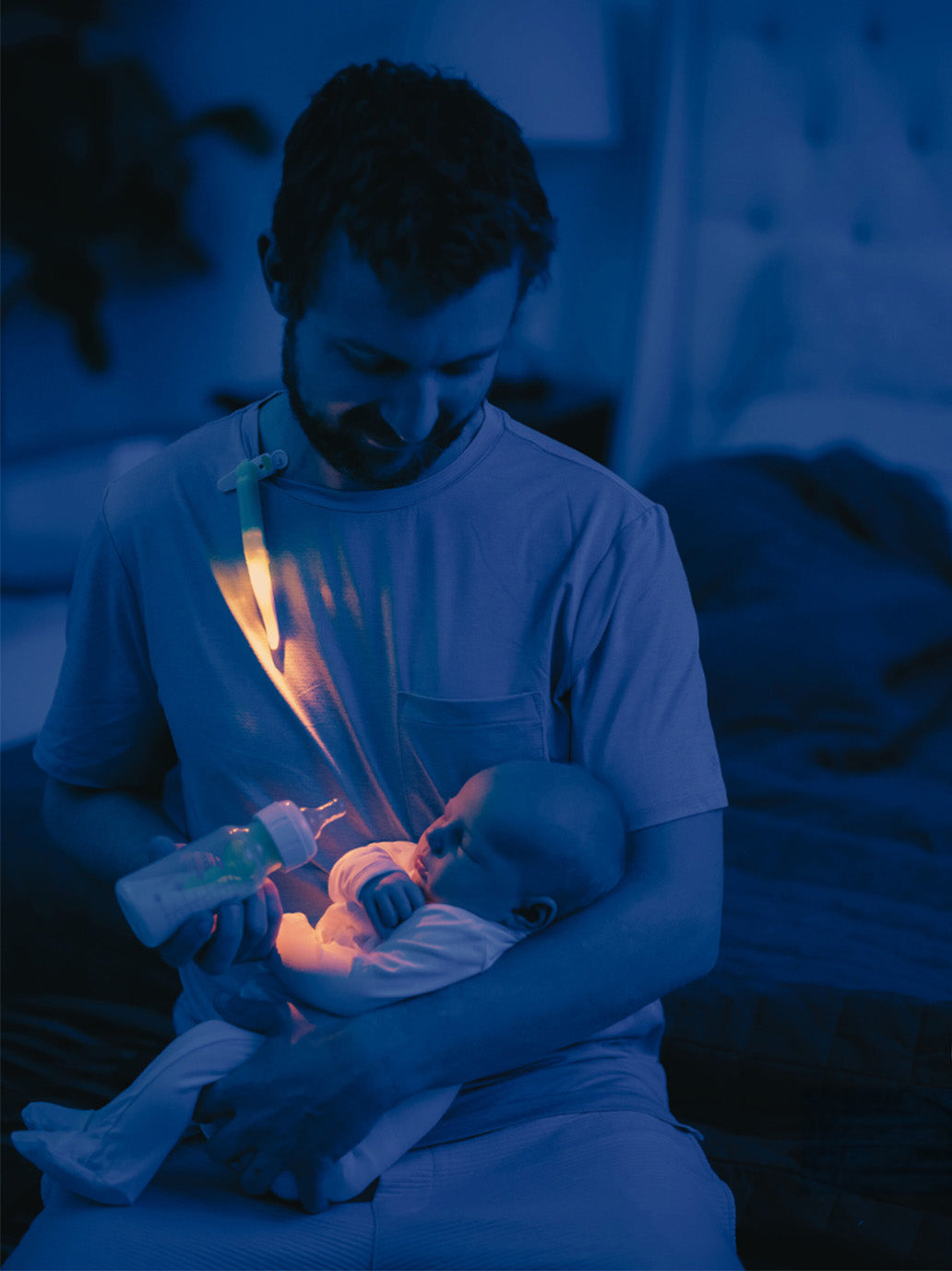 Lampka nocna z klipsem nie zaburzająca fazy snu LatchLight BEBE Concept 