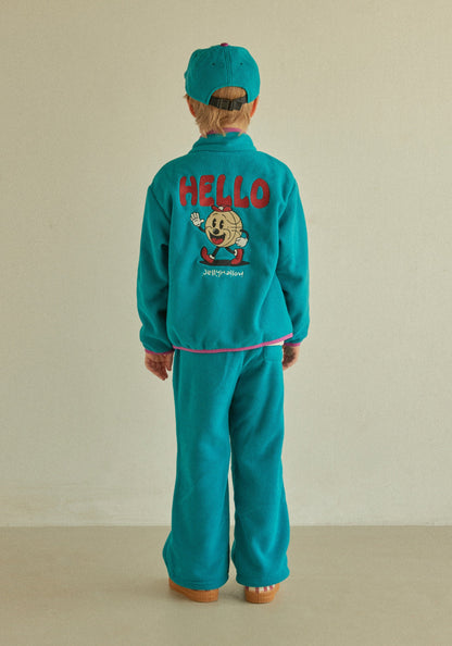 Bluza polarowa rozpinana Hello rozm. 140cm /  10-11y bébé concept BEBE Concept 