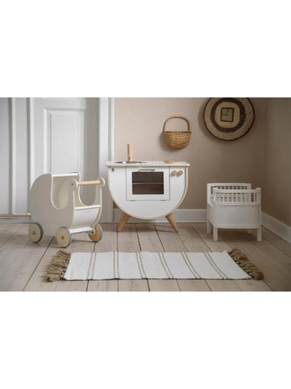 drewniane łóżeczko dla lalek Sebra BEBE Concept 