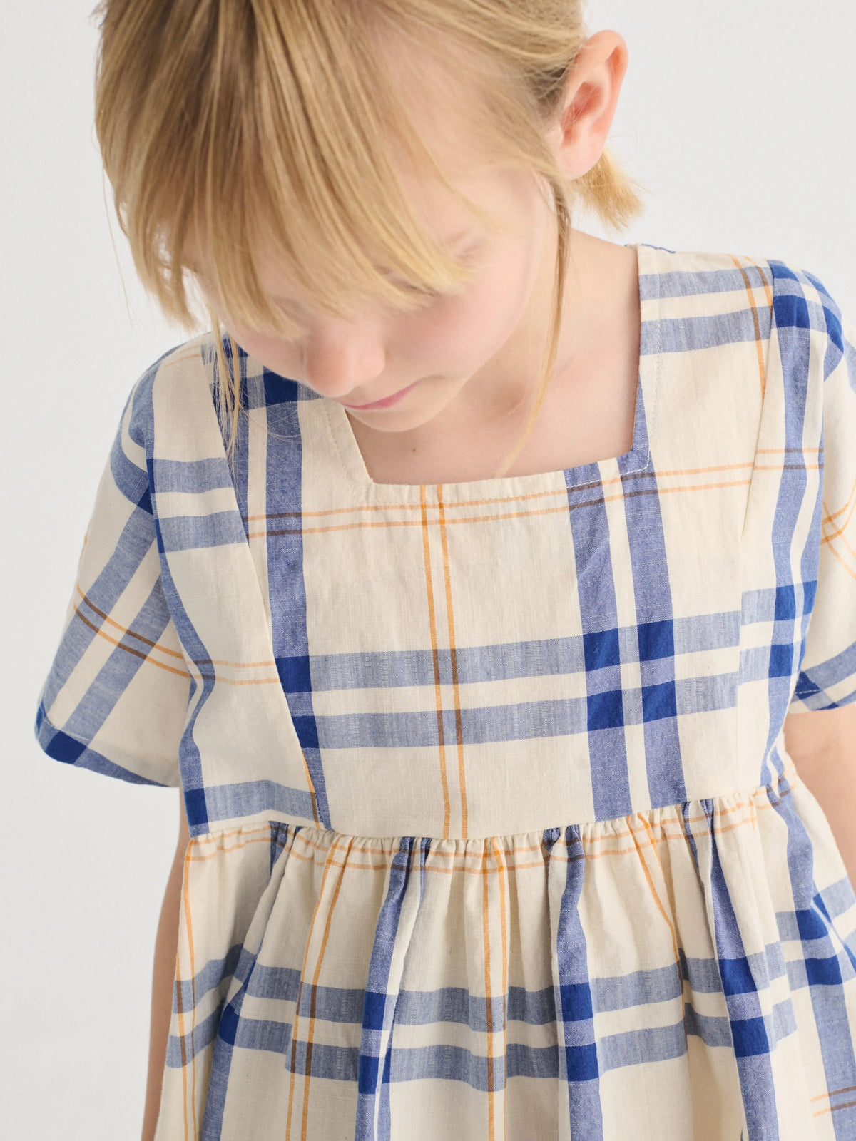 Sukienka Fun Tartan woven dress Bobo Choses BEBE Concept 