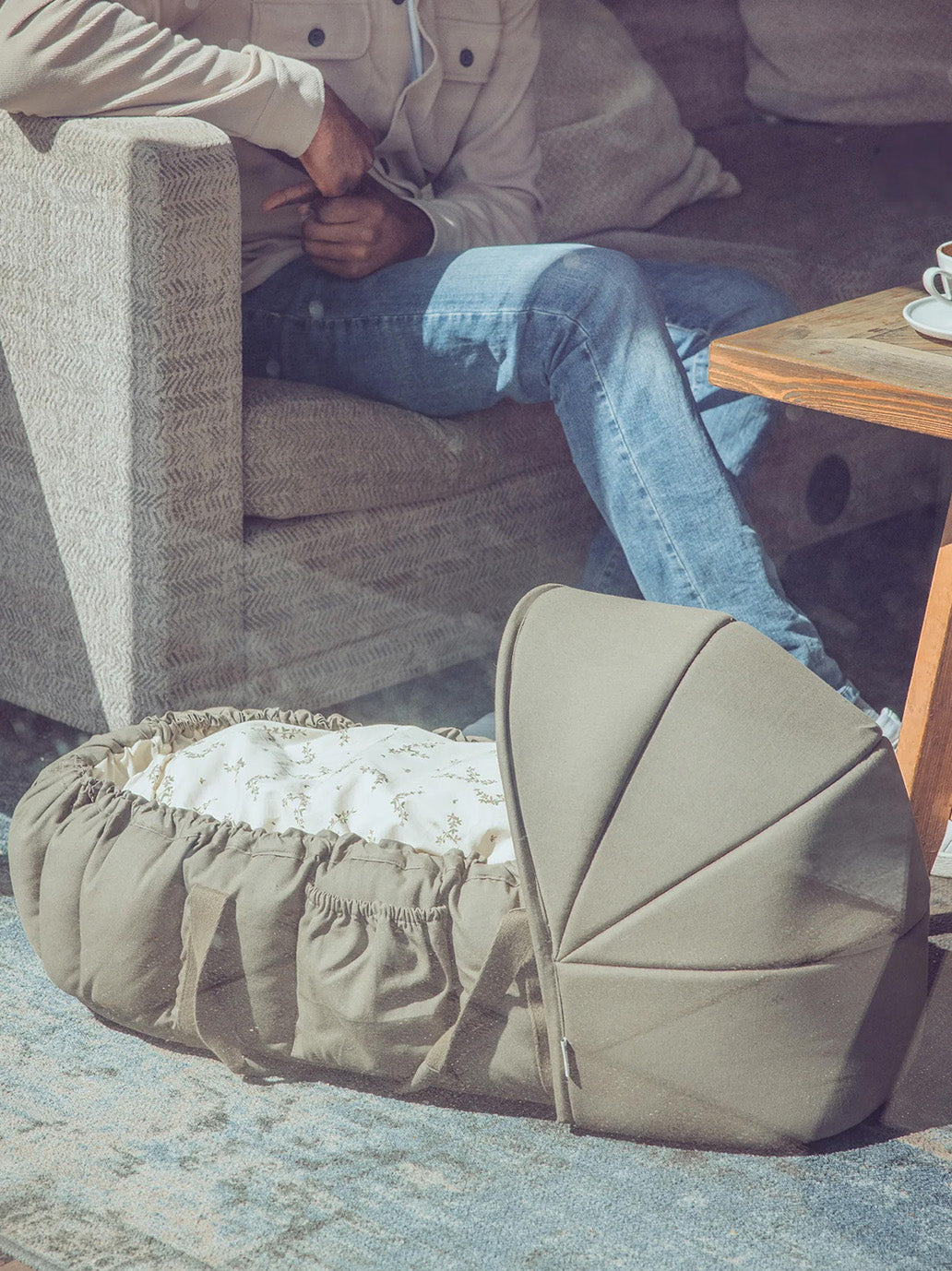 Gniazdko niemowlęce Sebra 3-in-1 Baby Nest Sebra BEBE Concept 