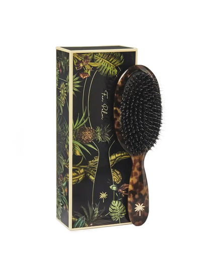 Szczotka do włosów z włosia dzika i nylonu Medium Fan Palm BEBE Concept 