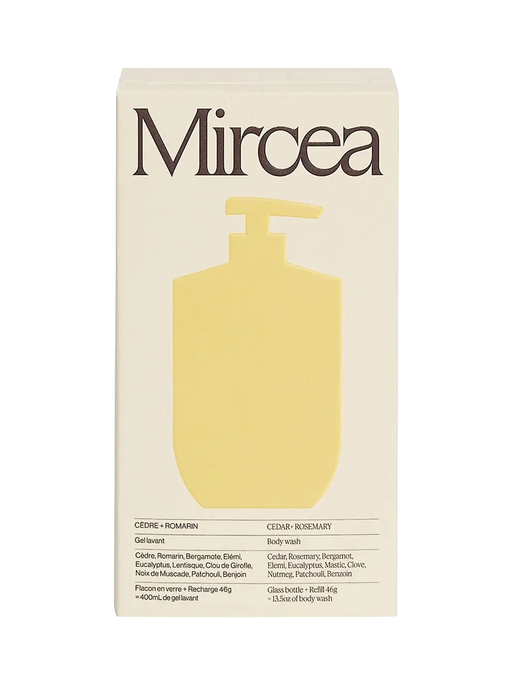 Hand &amp; Body Wash 400 ml Mircea BEBE Concept 