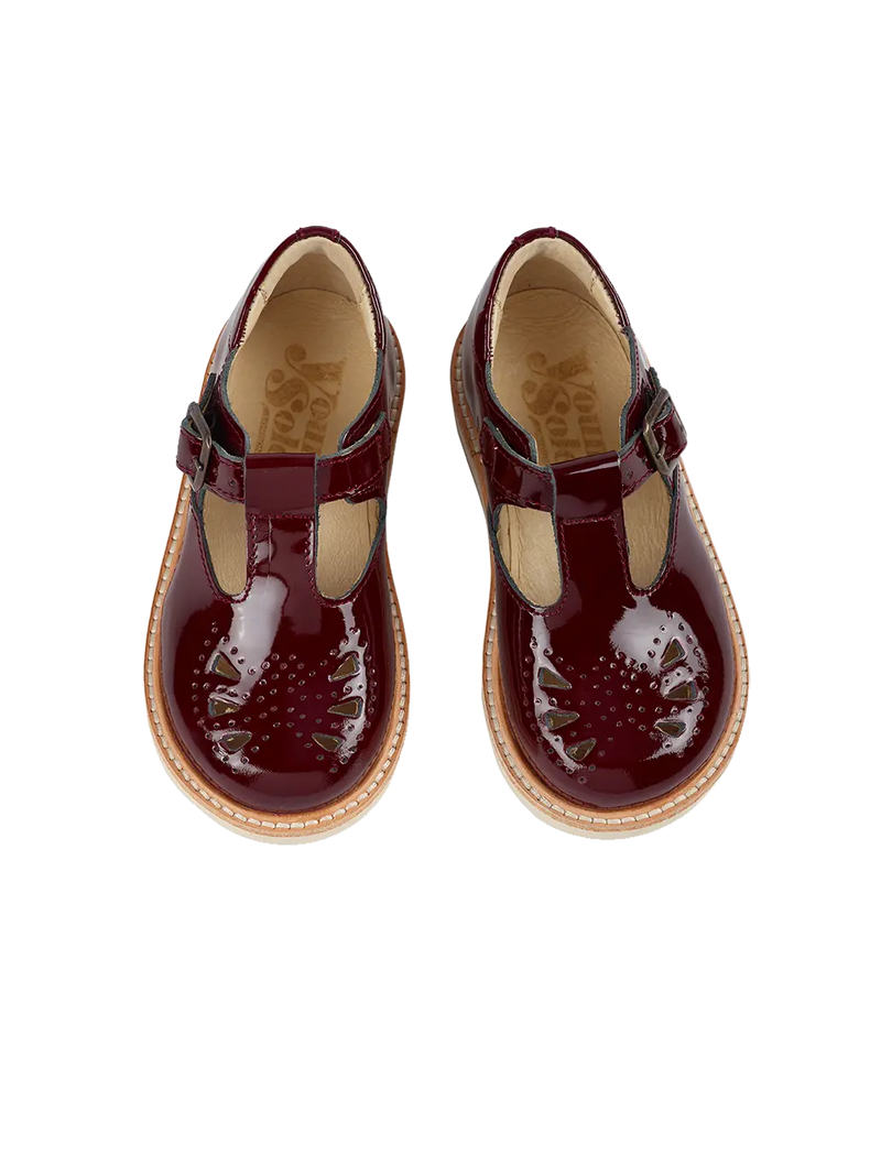 Skórzane buty lakierki Rosie T-bar shoe Young Soles BEBE Concept 