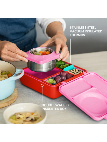 OmieBox lunchbox z termosem i przegródkami OMIE BEBE Concept 