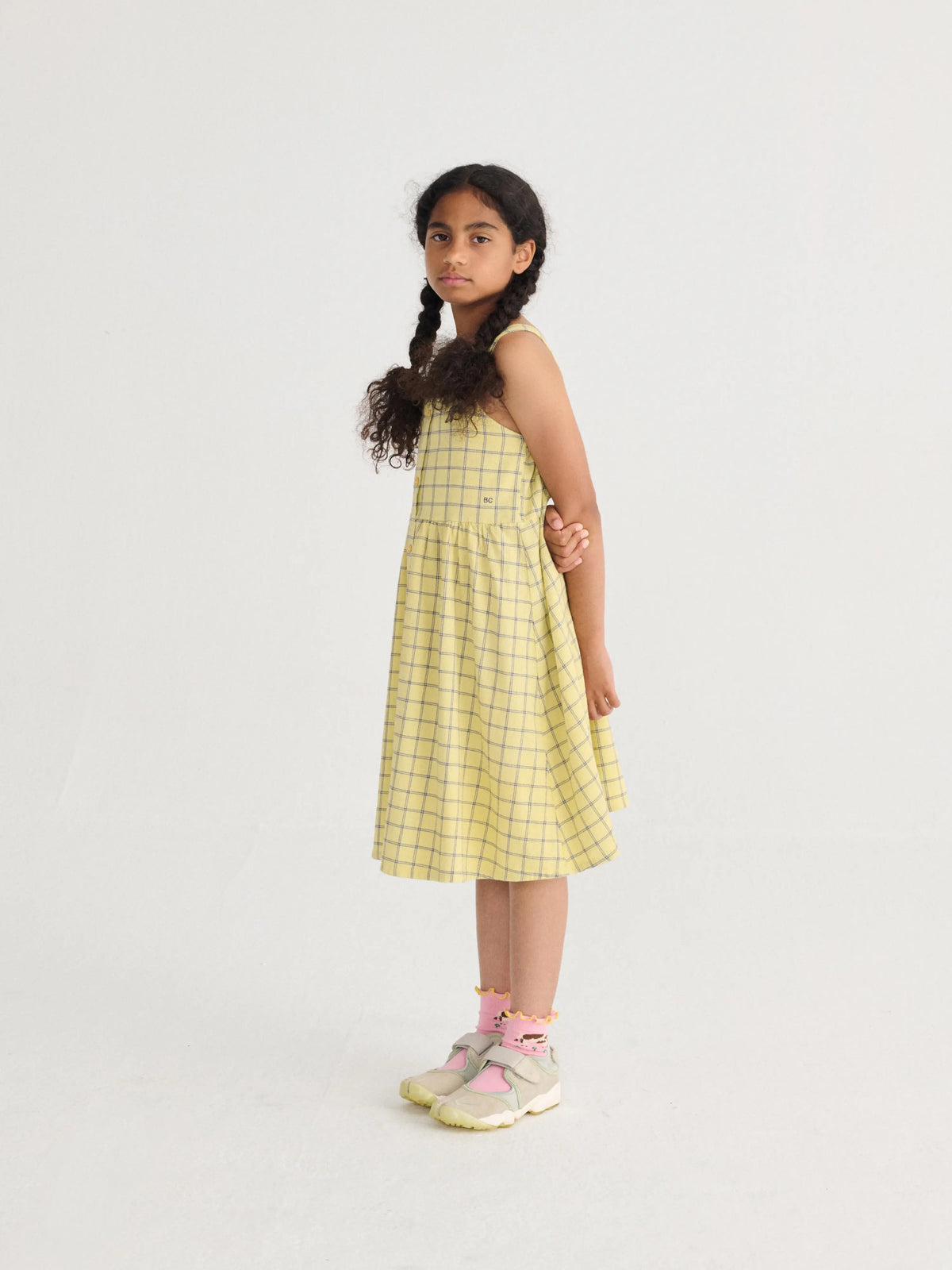Sukienka Spicy Window Pane woven dress Bobo Choses BEBE Concept 
