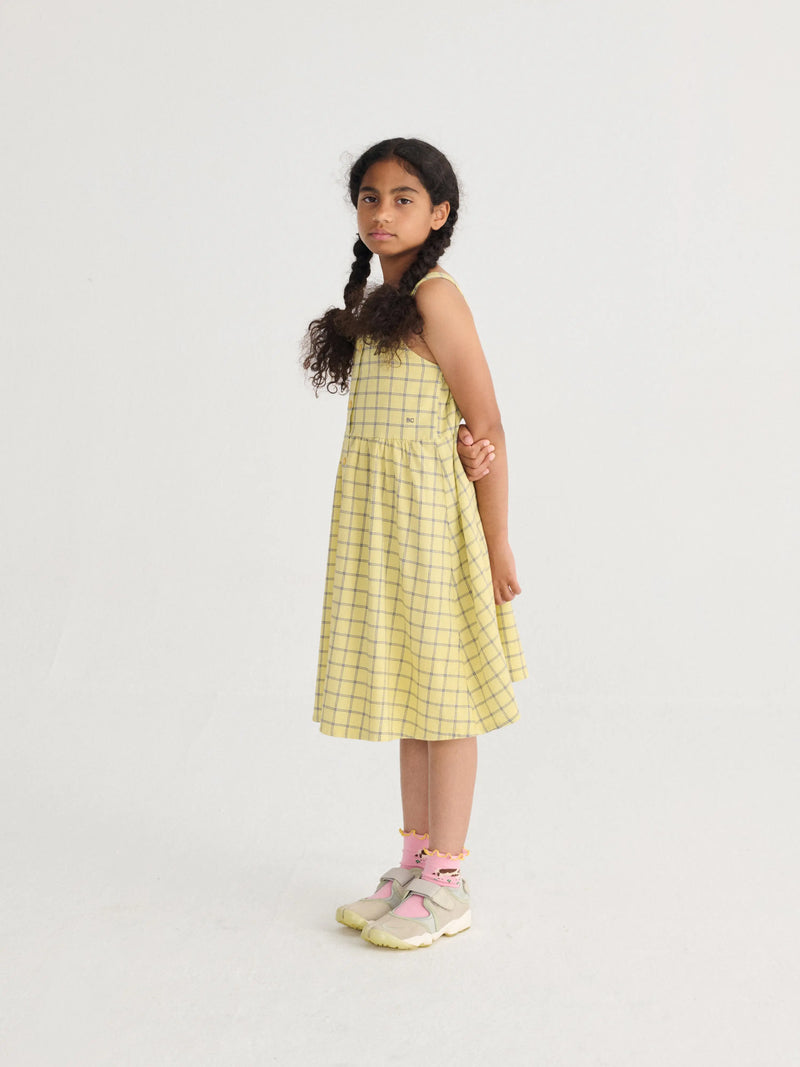 Sukienka Spicy Window Pane woven dress Bobo Choses BEBE Concept 