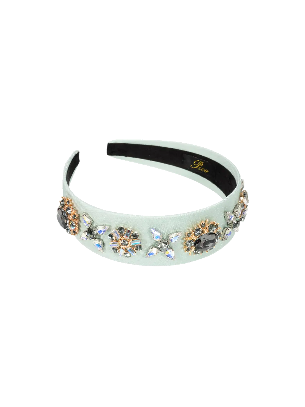 Ozdobna opaska do włosów z kryształami Caren Headband Pico BEBE Concept 