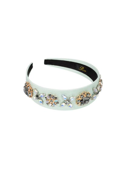 Ozdobna opaska do włosów z kryształami Caren Headband Pico BEBE Concept 