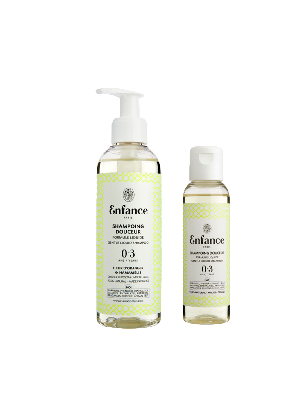 delikatny szampon od urodzenia do 3 lat Gentle Shampoo Enfance Paris BEBE Concept 
