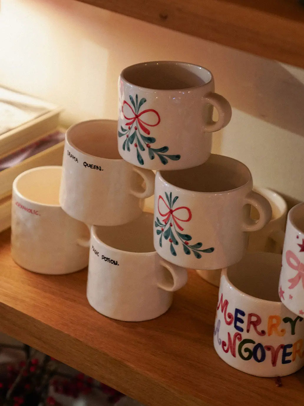 Ceramiczny kubek Merry Hangover Anna + Nina BEBE Concept 