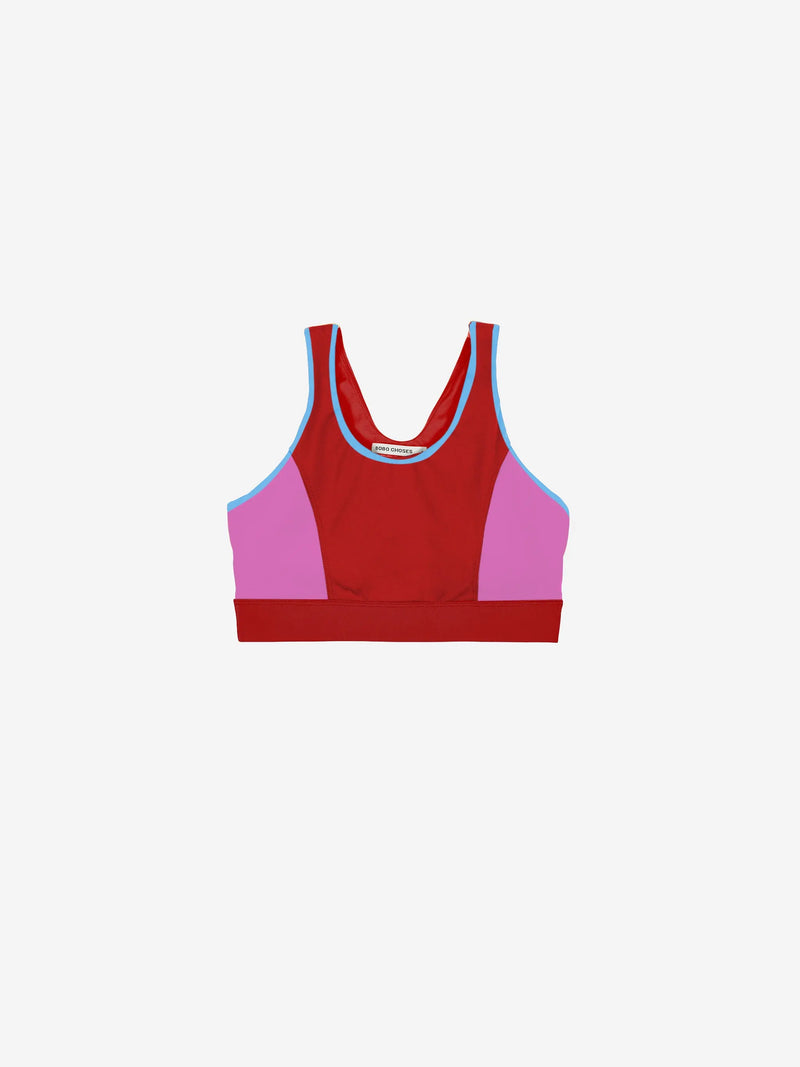 Color block ribbed tank top Bobo Choses BEBE Concept 