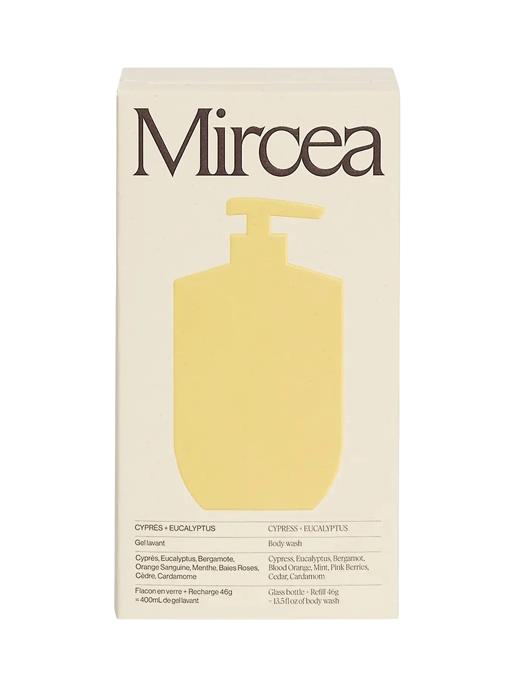 Hand &amp; Body Wash 400 ml Mircea BEBE Concept 