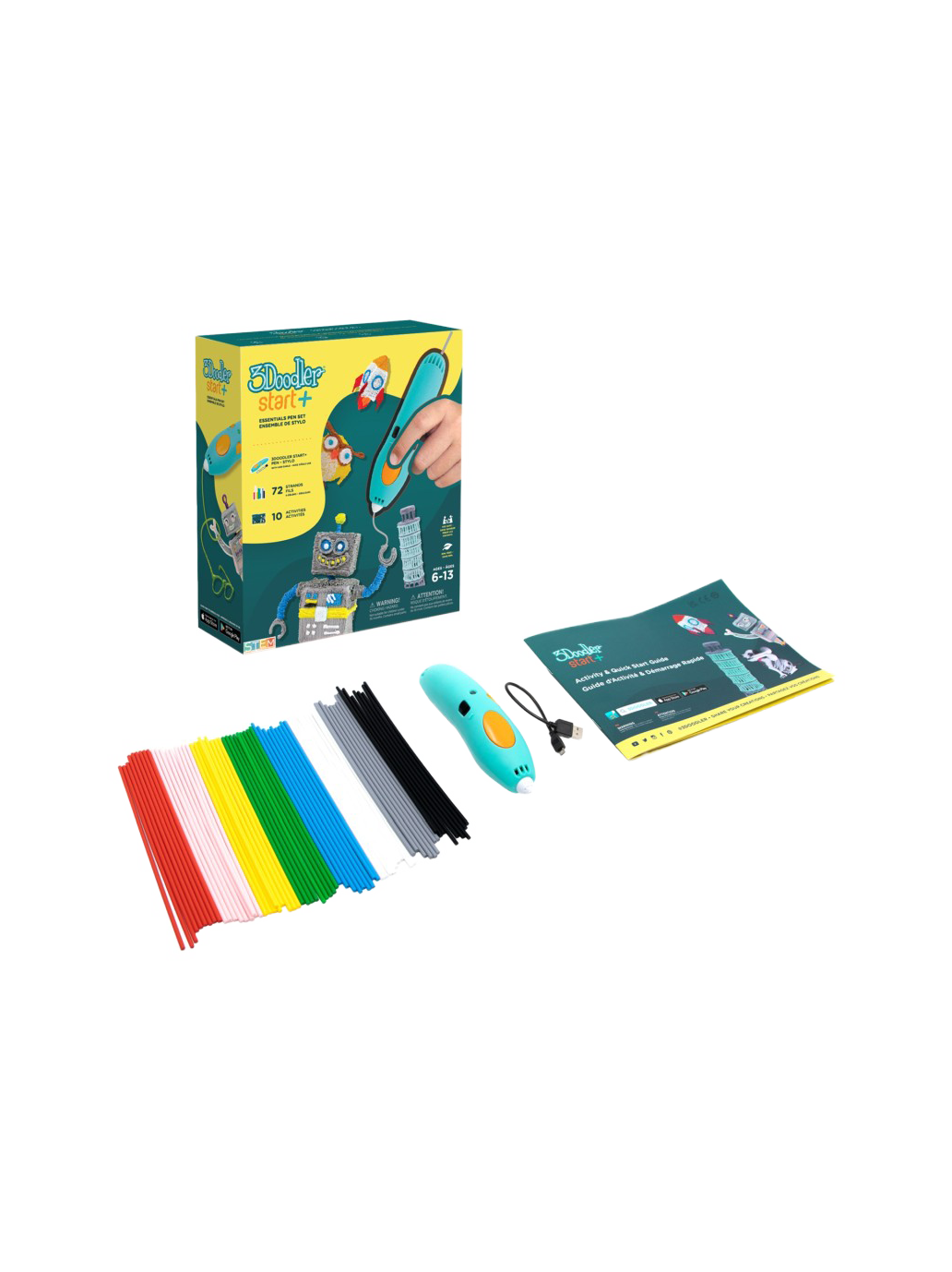 Długopis do druku 3D dla dzieci 3Doodler Start+ 3Doodler BEBE Concept 