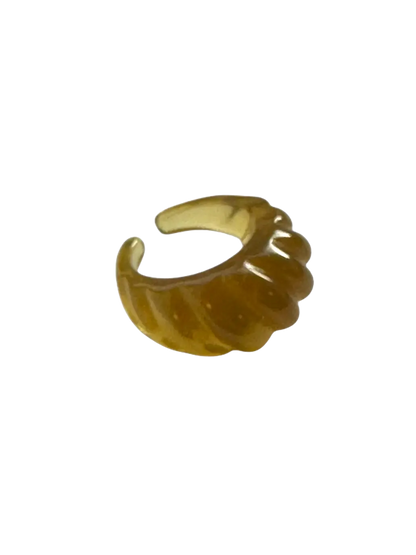 Pierścionek Sea Ring Amber Pico BEBE Concept 