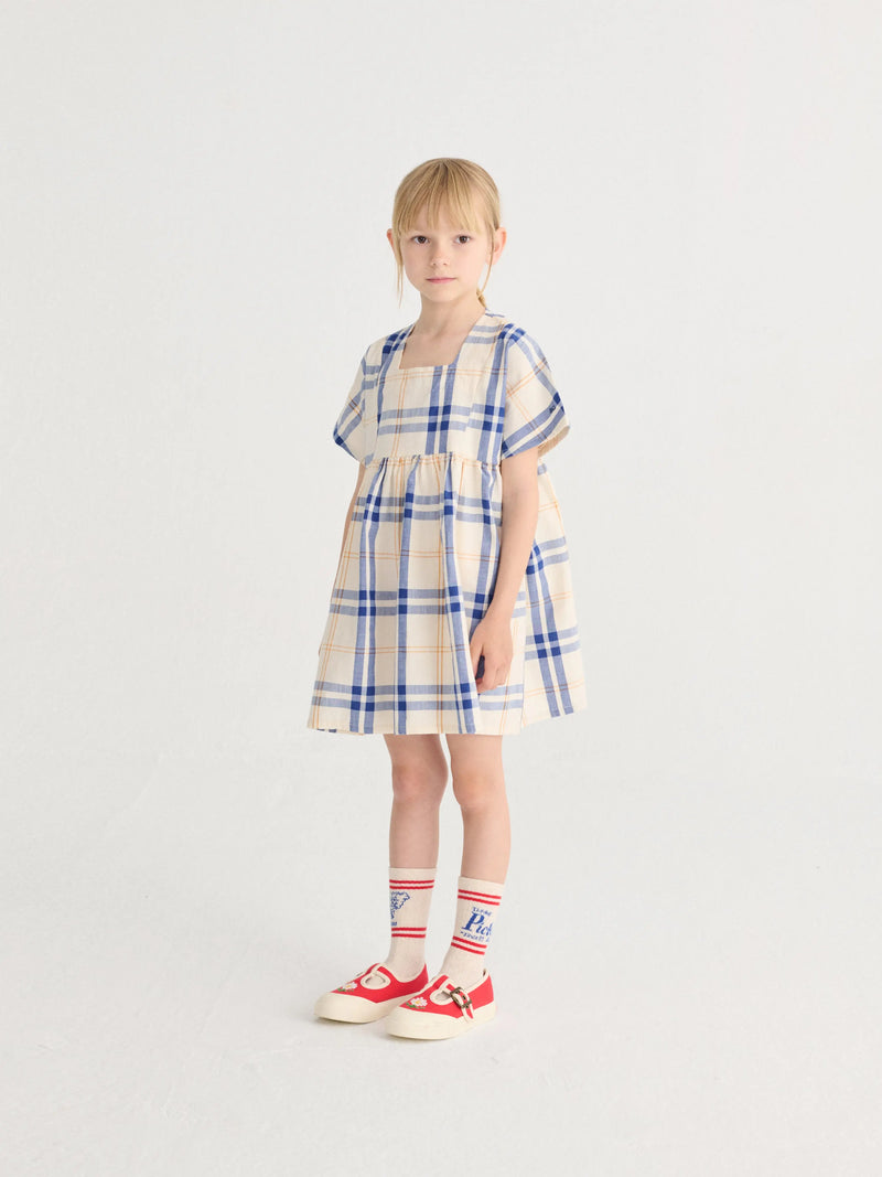 Sukienka Fun Tartan woven dress Bobo Choses BEBE Concept 
