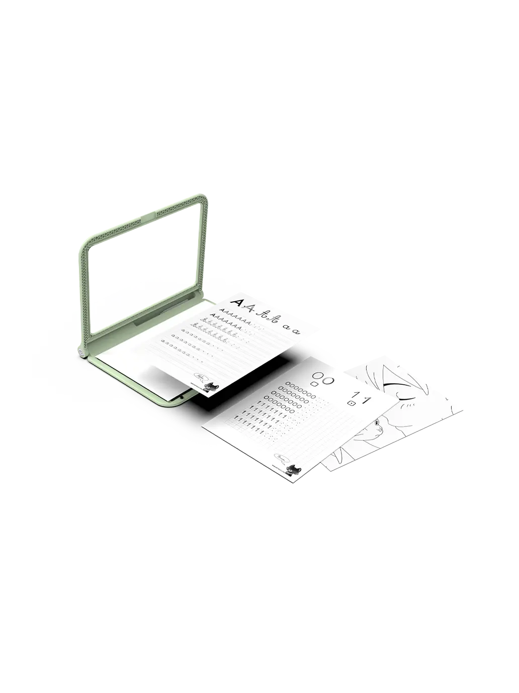 Podświetlany tablet do nauki pisania i rysowania Kidywolf BEBE Concept 