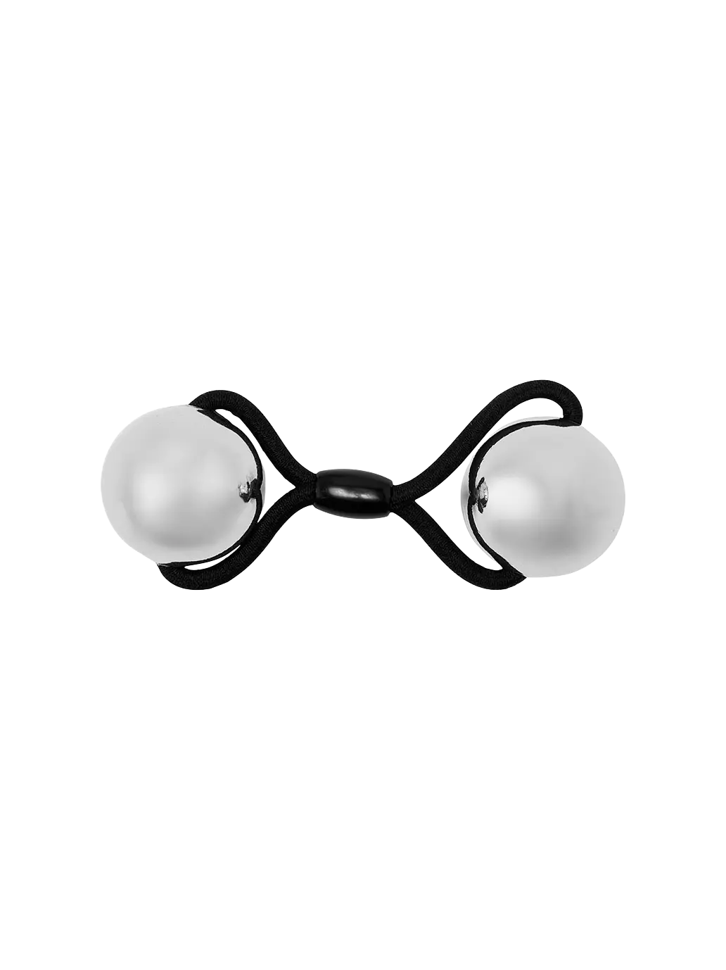 Gumka do włosów Amina Elastic Silver Pico BEBE Concept 