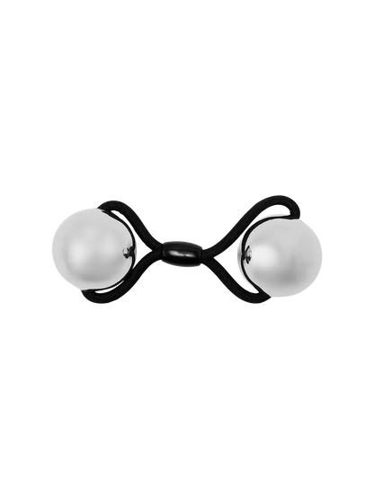 Gumka do włosów Amina Elastic Silver Pico BEBE Concept 