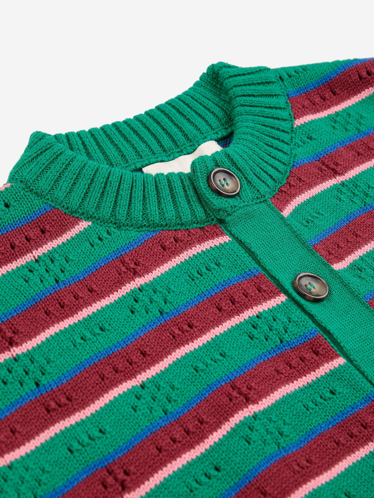 Tic Tac Toe striped cardigan Kids Bobo Choses BEBE Concept 
