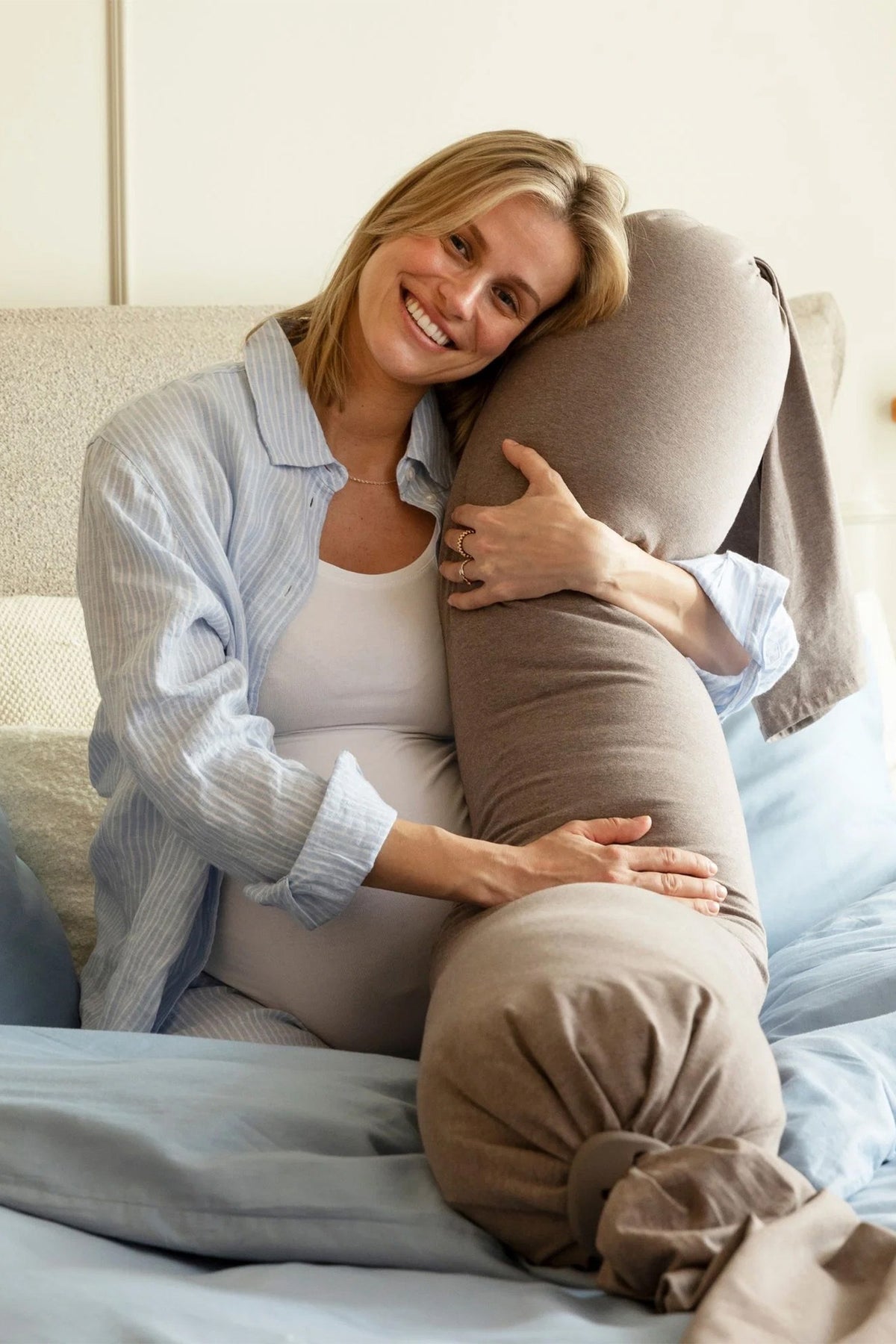Poduszka ciążowa Pregnancy Pillow HAZE BROWN