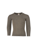 Koszulka longsleeve z wełny merino i jedwabiu Engel Natur BEBE Concept 