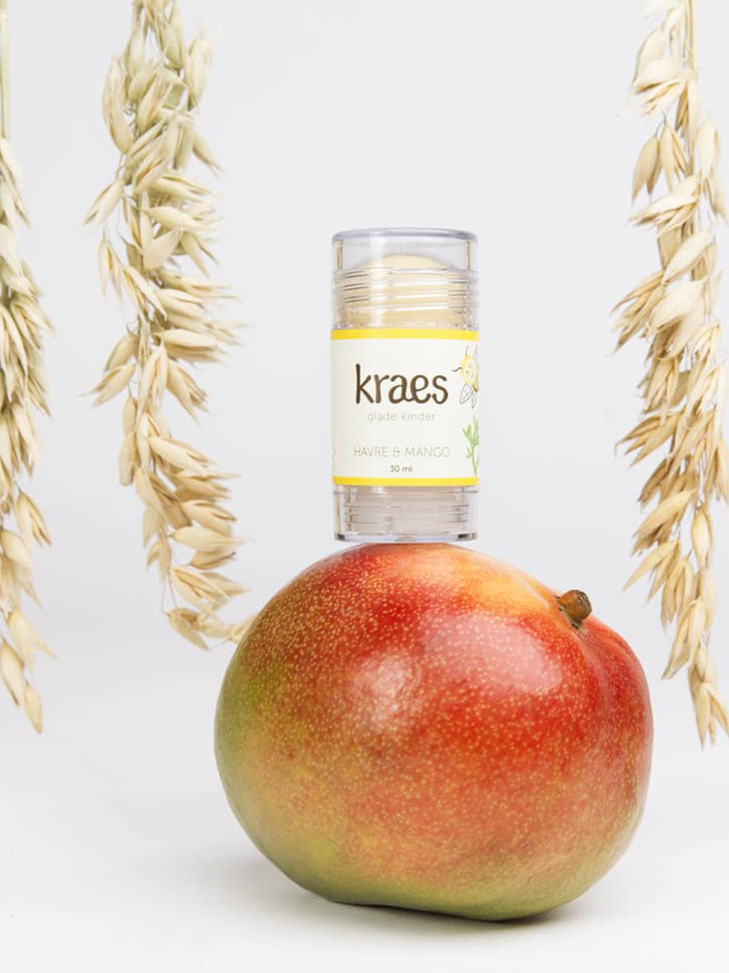 Naturalny sztyft na mróz i podrażnienia Owies &amp; Mango Kraes BEBE Concept 