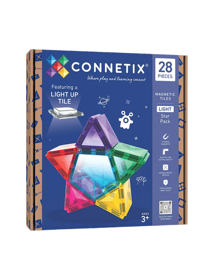 Podświetlane klocki magnetyczne Light Star Pack Connetix BEBE Concept 