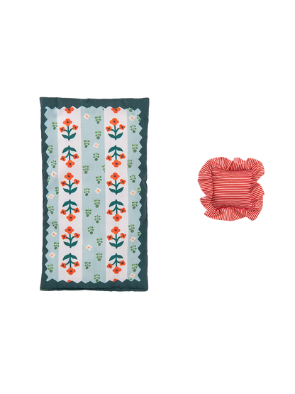 Drewniane mini łóżeczko Les Minouchkas Moulin Roty BEBE Concept 