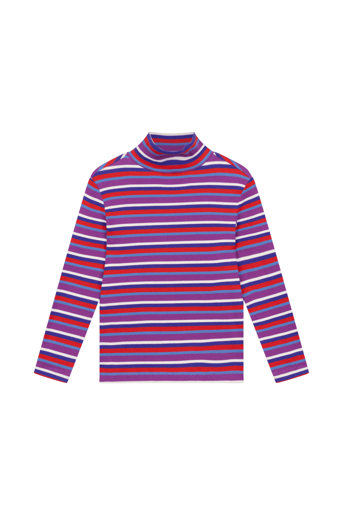 Longsleeve z golfem Turtle Neck MULTI COLOR STRIPE